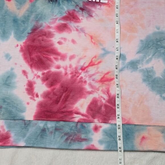 382 NWT 78&Sunny Sunshine All The Time" Tie Dye Graphic Pullover 1X (14W-16W) - Picture 7 of 8